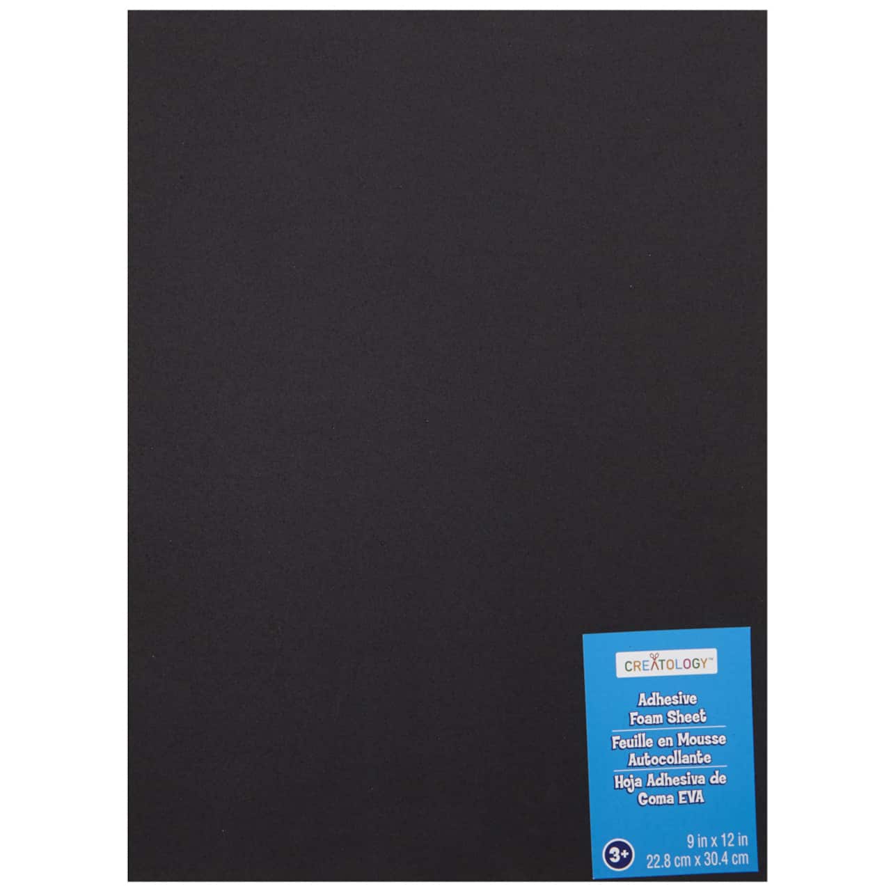 24 Pack: Black Adhesive Foam Sheet by Creatology&#x2122;,  9&#x22; x 12&#x22;